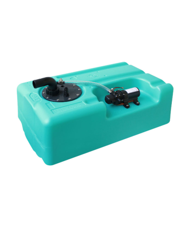 Serbatoio acqua con autoclave 12V | Impianto doccetta barca