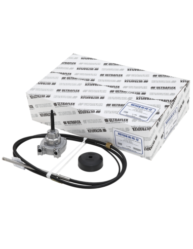 Ultraflex Timoneria T73 con Monocavo M66 e coprimozzo