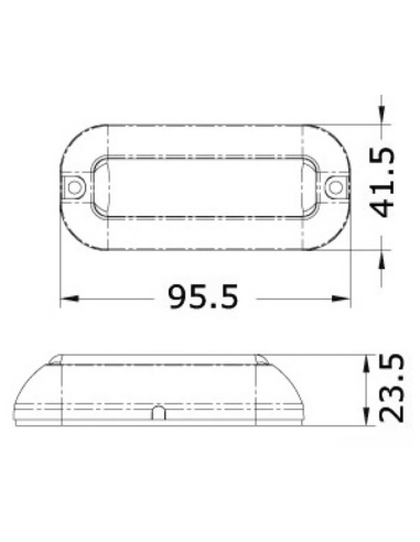 Osculati Luce Subacquea a Led Bianco