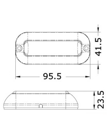 Osculati Luce Subacquea a Led Bianco