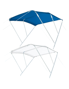 Capottina Tendalino per Barca Gommone 3 archi altezza 140 mm