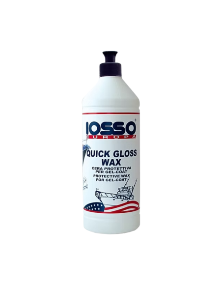 Iosso Quick Gloss Wax Cera protettiva per Gelcoat