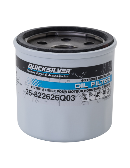 Filtro olio originale Mercury 8M0162832  da 9.9 a 25 hp