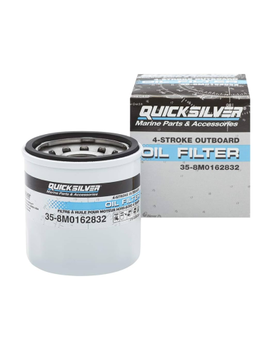 Filtro olio originale Mercury 8M0162832  da 9.9 a 25 hp
