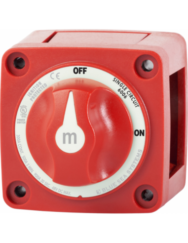 BLUE SEA SYSTEMS Staccabatteria nautico ON-OFF