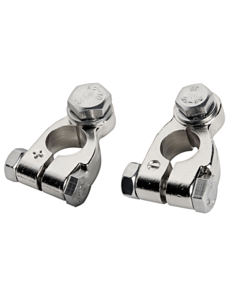 Coppia morsetti batteria per amperaggi elevati