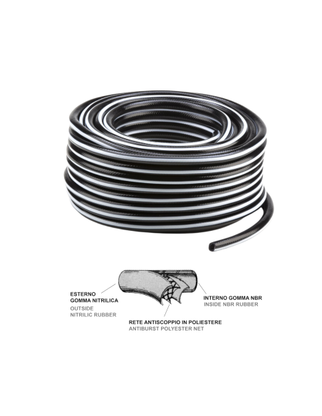 Tubo Carburante Ø 8 mm per benzina e diesel