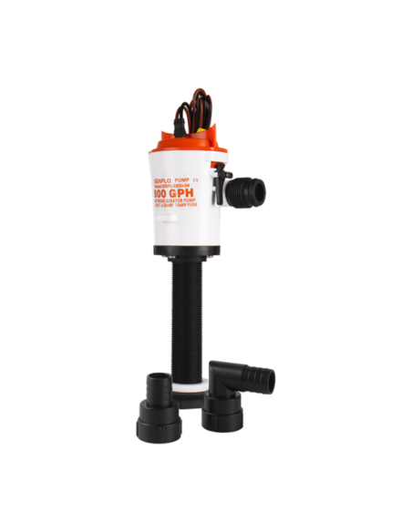 Pompa Vasca del Vivo Aeratrice 800 gph 12V