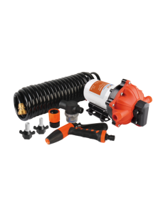Kit Pompa Lavaggio Ponte Barca e Gommone 12V 19 lt/min