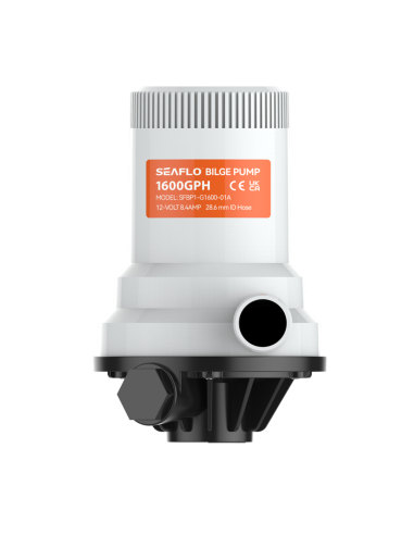 Pompa Aeratrice Seaflo Serie a Doppia Porta 1600 GPH 12V