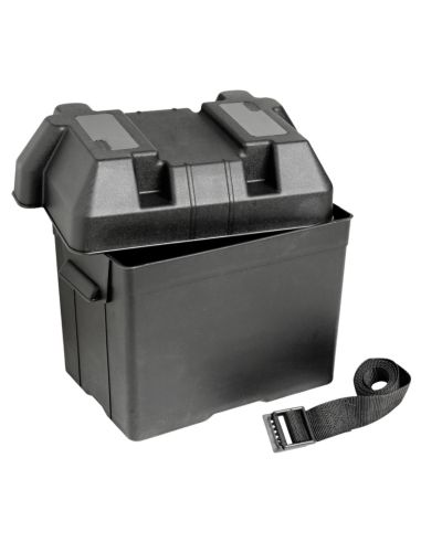 Cassetta portabatteria piccola per batterie fino a 90 amp