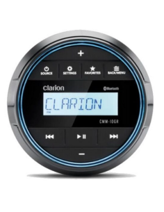 Clarion CMM-10GR Radio Stereo Marina Bluetooth IPX5/IPX3