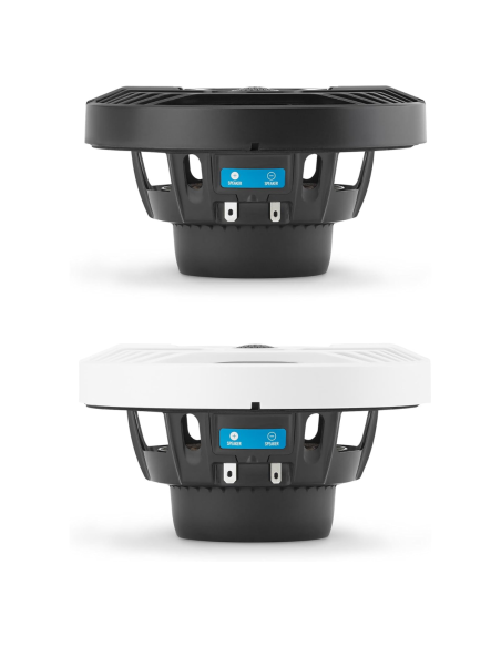 Clarion CMS-651-CWB Altoparlanti Marini 6,5" Coassiali con Griglie Bianche e Nere