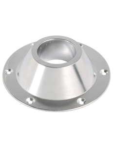 Base Superiore Alluminio per Gamba Tavolo Barca e Camper