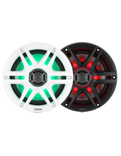 Clarion CMS-651RGB-SWB | Casse Marine 6,5" LED RGB Sportive