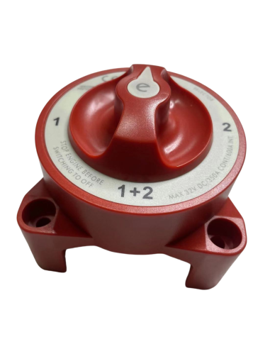 Selettore Batteria 350A – 4 Posizioni per Impianti Elettrici Marini