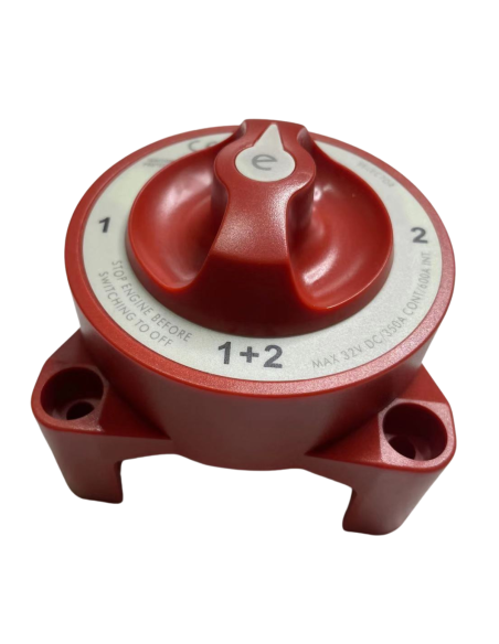 Selettore Batteria 350A – 4 Posizioni per Impianti Elettrici Marini