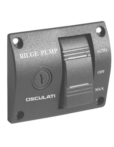 Pannello di Controllo Pompe di Sentina 12/24V – Universale