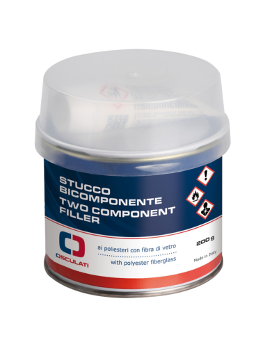 Stucco Poliestere con Fibra di Vetro 200 g – Bicomponente