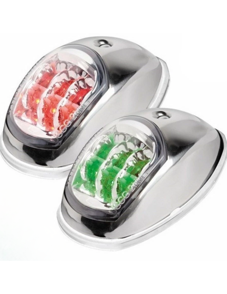 Coppia Fanali di Via EVOLED Inox LED 12V – COLREG72