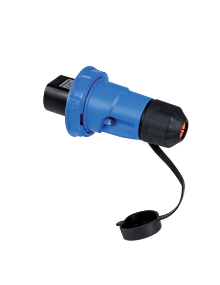 Spina Elettrica Nautica 16A 250V IP67 per Cavo Banchina