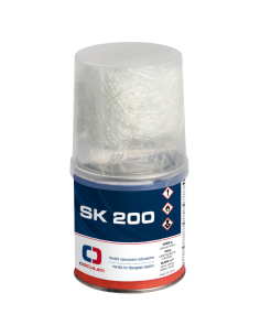 Kit Riparazione Vetroresina con Resina Poliestere e Fibra di Vetro