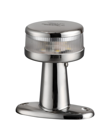 Luce di Fonda 360° Evoled LED Inox  Fanale Nautico