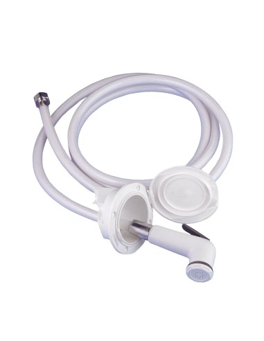 Kit doccetta con nicchia e tubo per barca e gommone 2,5 o 4 m