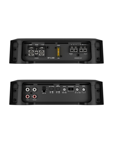 Hertz DP 2.200 amplificatore Hi-Res Class AB 2 canali