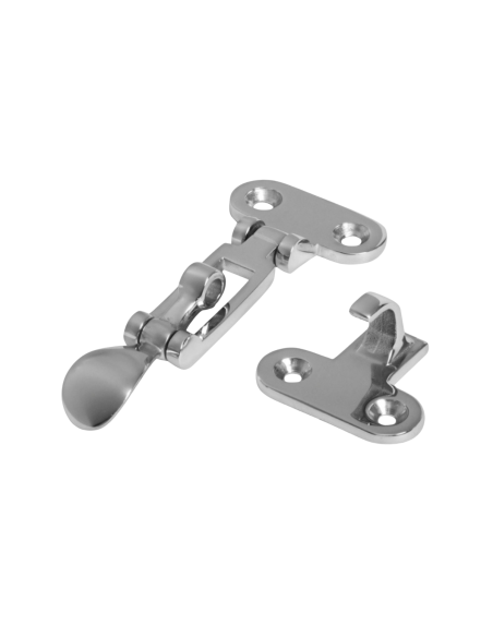 Chiusura a leva inox 316 110x48 mm con portalucchetto