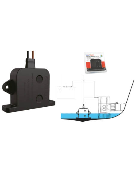 Interruttore automatico SEAFLO pompa sentina 12/24V