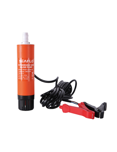 Pompa SEAFLO 12V in linea e immersione acqua gasolio