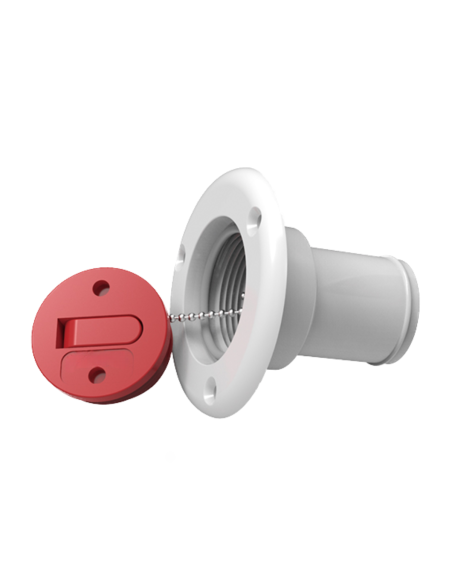 Tappo imbarco benzina barca plastica Ø38 mm