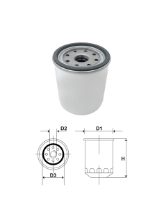 Cartuccia filtro carburante R20P 30 micron equivalente Racor