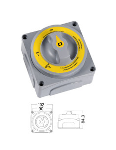 Deviatore Batterie Barca Selecta New MKIII 450A