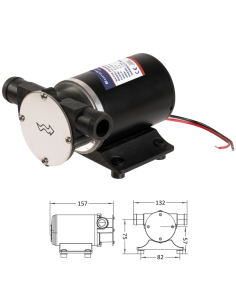 Pompa di Sentina Autoadescante 30 l/min 12V con Girante
