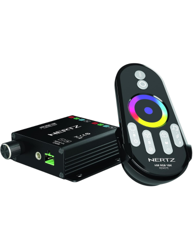 Hertz HM RGB 1 BK controller RGB con telecomando per altoparlanti HMX-LD
