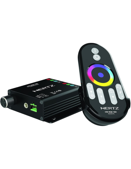Hertz HM RGB 1 BK controller RGB con telecomando per altoparlanti HMX-LD