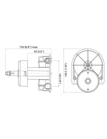 ULTRAFLEX Timoneria Meccanica T85