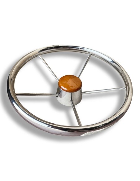 Volante a 5 razze in Acciaio Inox