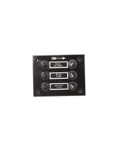 Pannello Elettrico serie Sea a 3 interruttori