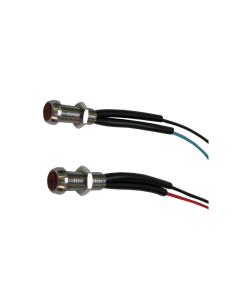 Spia luminosa a led rosso 24V