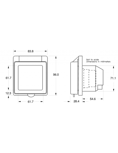 Marinco spina ad incasso 16A 220V