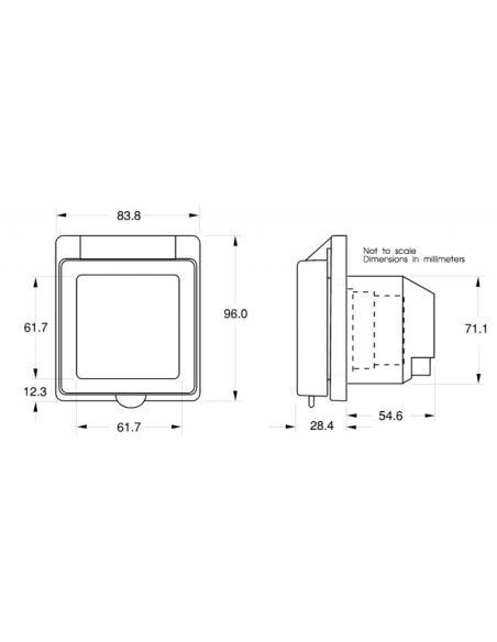 Marinco spina ad incasso 16A 220V