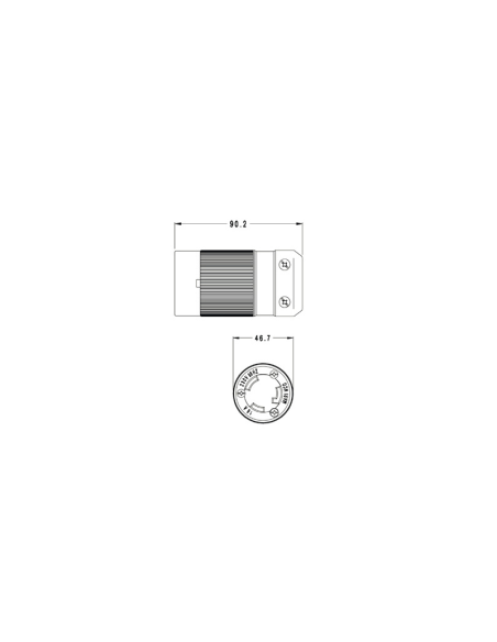 Marinco presa stagna 16A 220V
