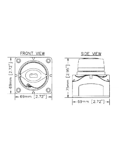 Stacca batteria BEP 275A