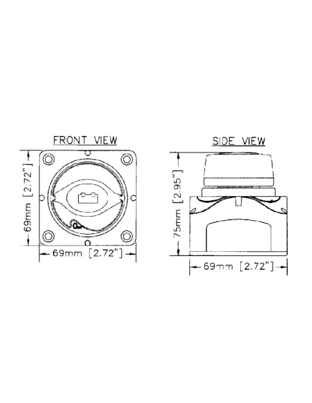 Stacca batteria BEP 275A