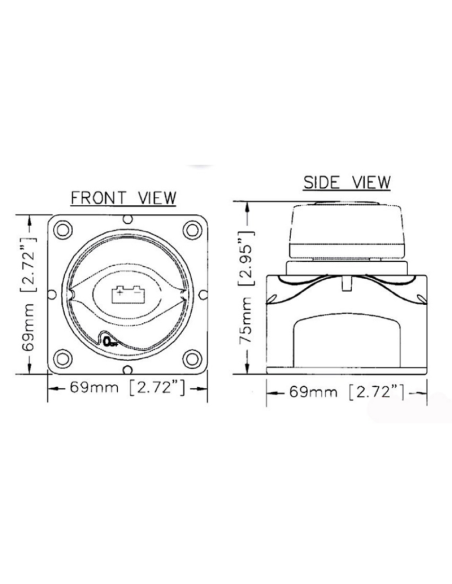 BEP Marine deviatore selettore batterie