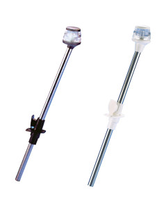 Asta retrattile con fanale 360° di navigazione