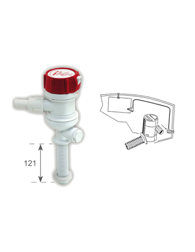 Pompa Aeratrice RULE 800 sommergibile verticale 12V
